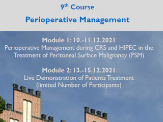 Kurs „Perioperative Management in CRS and HIPEC of Peritoneal Malignancy”